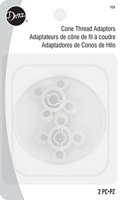 Dritz Cone Thread Adaptors 2ct