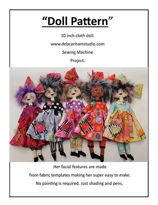 Deb Canham Studio Doll Pattern