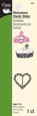 Dritz Rhinestone Slider Heart