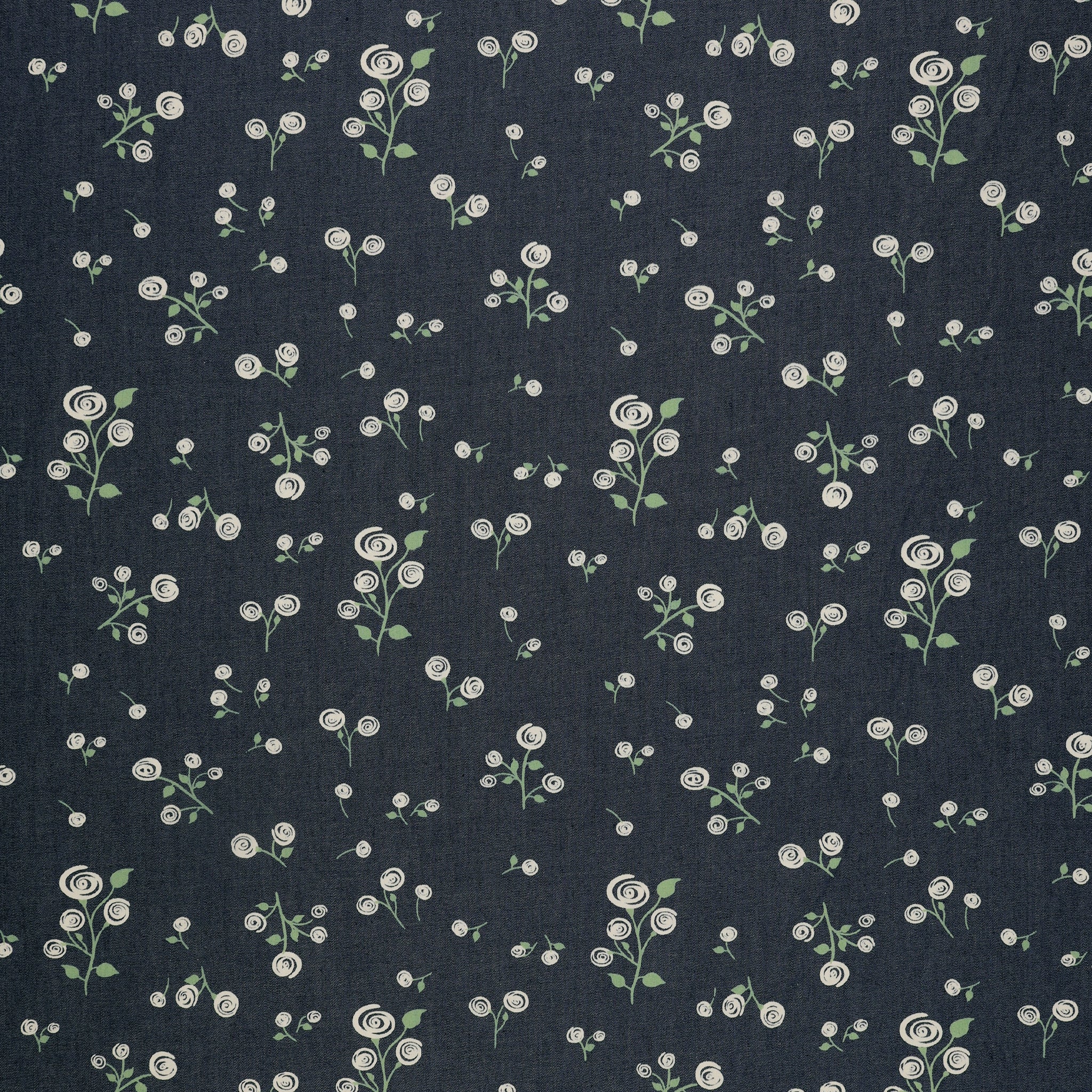 The Denim Studio Fabric Collection - Rosebud Falls