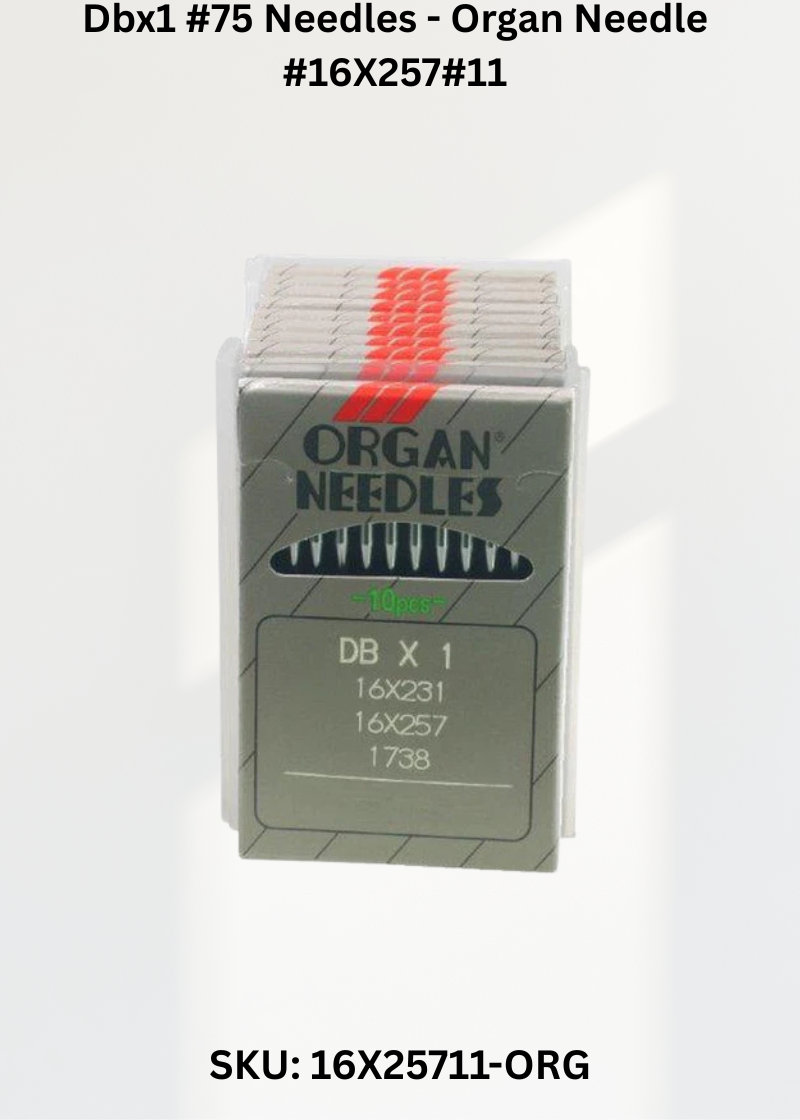 Dbx1 #75 Needles - Organ Needle #16X257#11