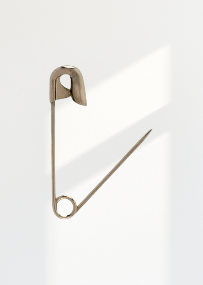 Defender Closed Safety Pins - #1 - 1 1/16" - 1,440/Box