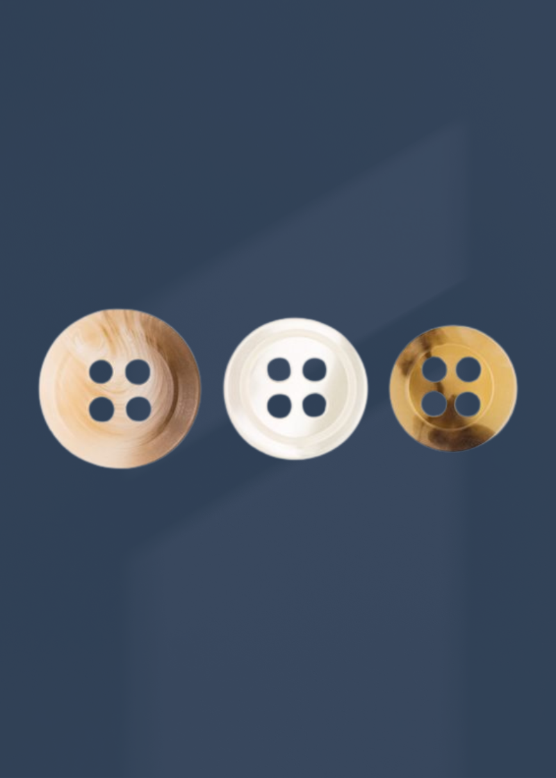 Designer Shirt Buttons - Assorted Buttons - 14L / 9mm, 16L / 10mm, 18L / 11.5mm - 1 Gross