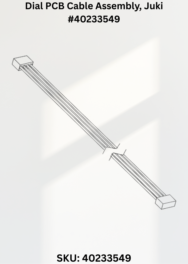 Dial PCB Cable Assembly for Juki 40233549