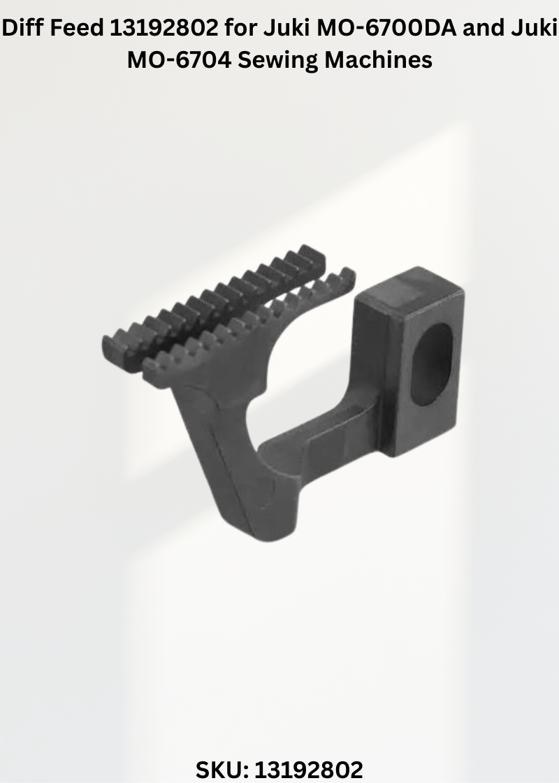 Diff Feed 13192802 for Juki MO-6700DA and Juki MO-6704 Sewing Machines