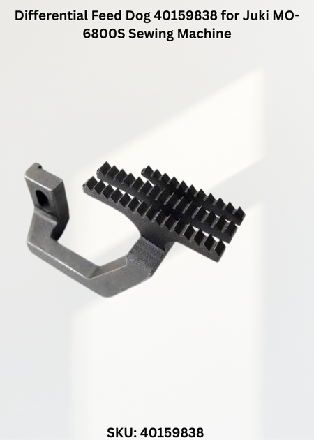 Differential Feed Dog 40159838 for Juki MO-6800S Sewing Machine