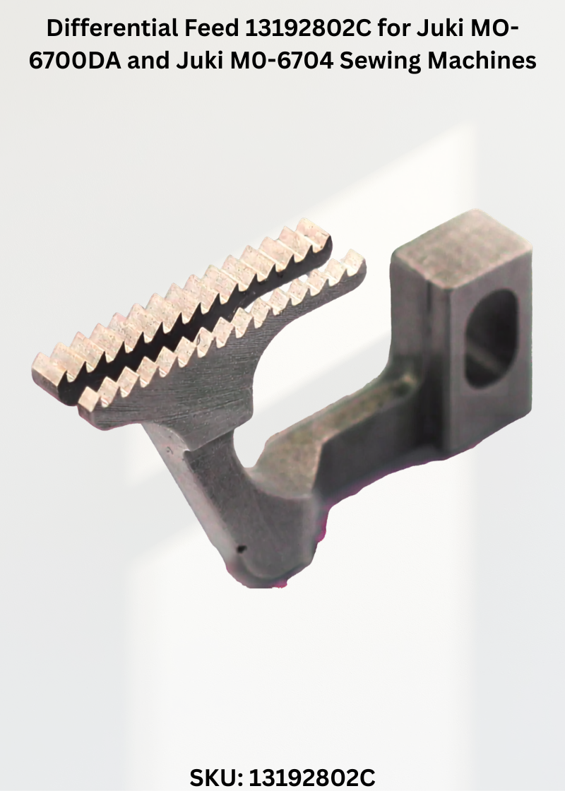 Differential Feed 13192802C for Juki MO-6700DA and Juki M0-6704 Sewing Machines