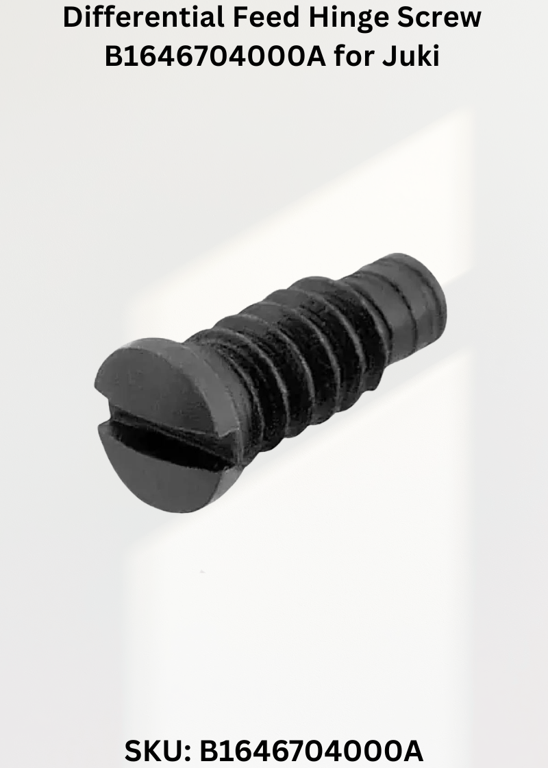 Differential Feed Hinge Screw B1646704000A for Juki MO-2404 Sewing Machine