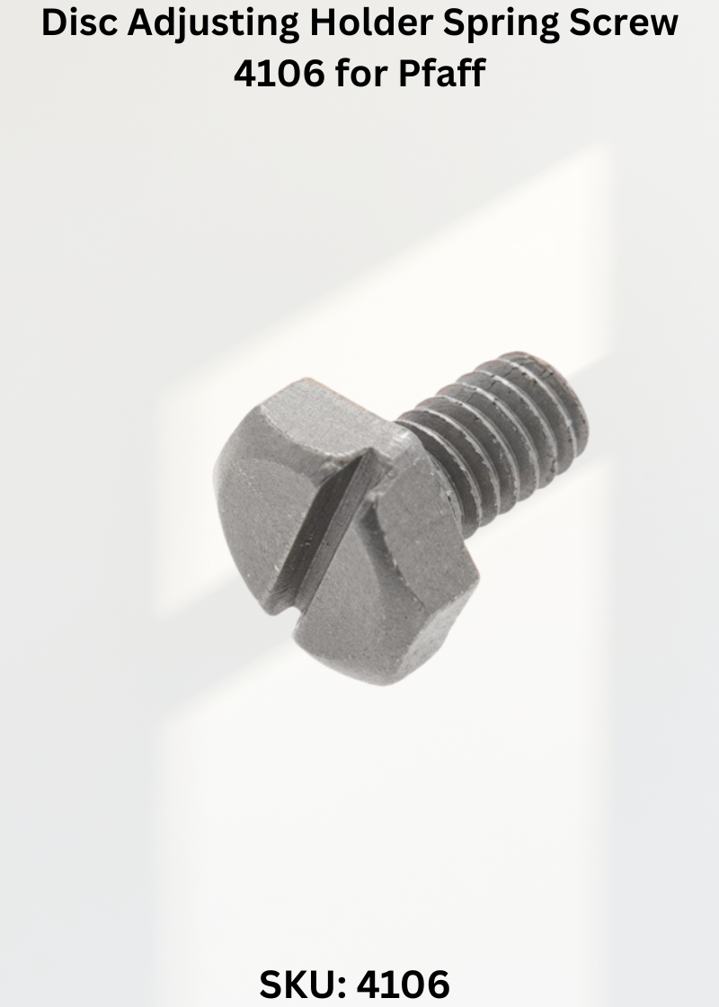 Disc Adjusting Holder Spring Screw 4106 for Pfaff 68 Sewing Machine