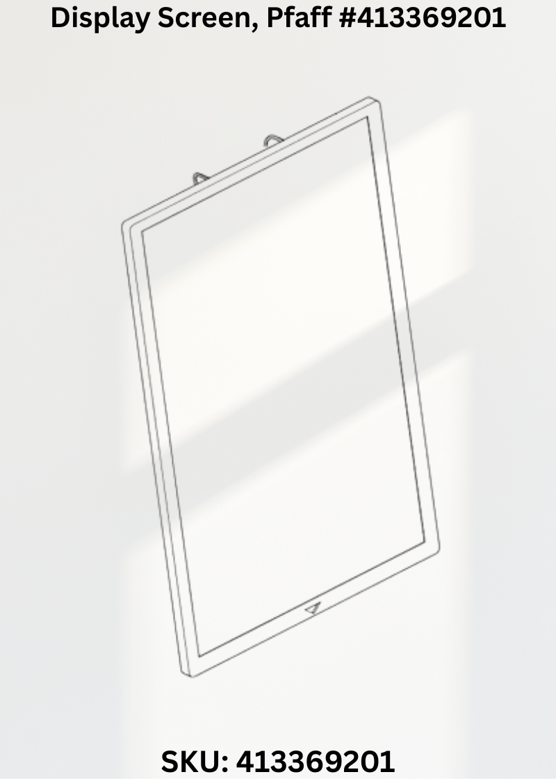 Display Screen for Pfaff 413369201