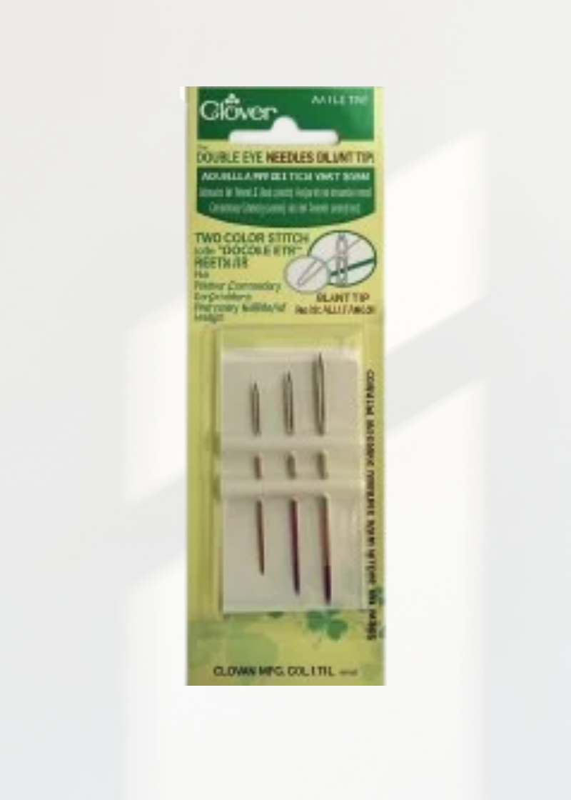 Double Eye Needle CN-242 — Clover Needlecraft (Blunt Tip)