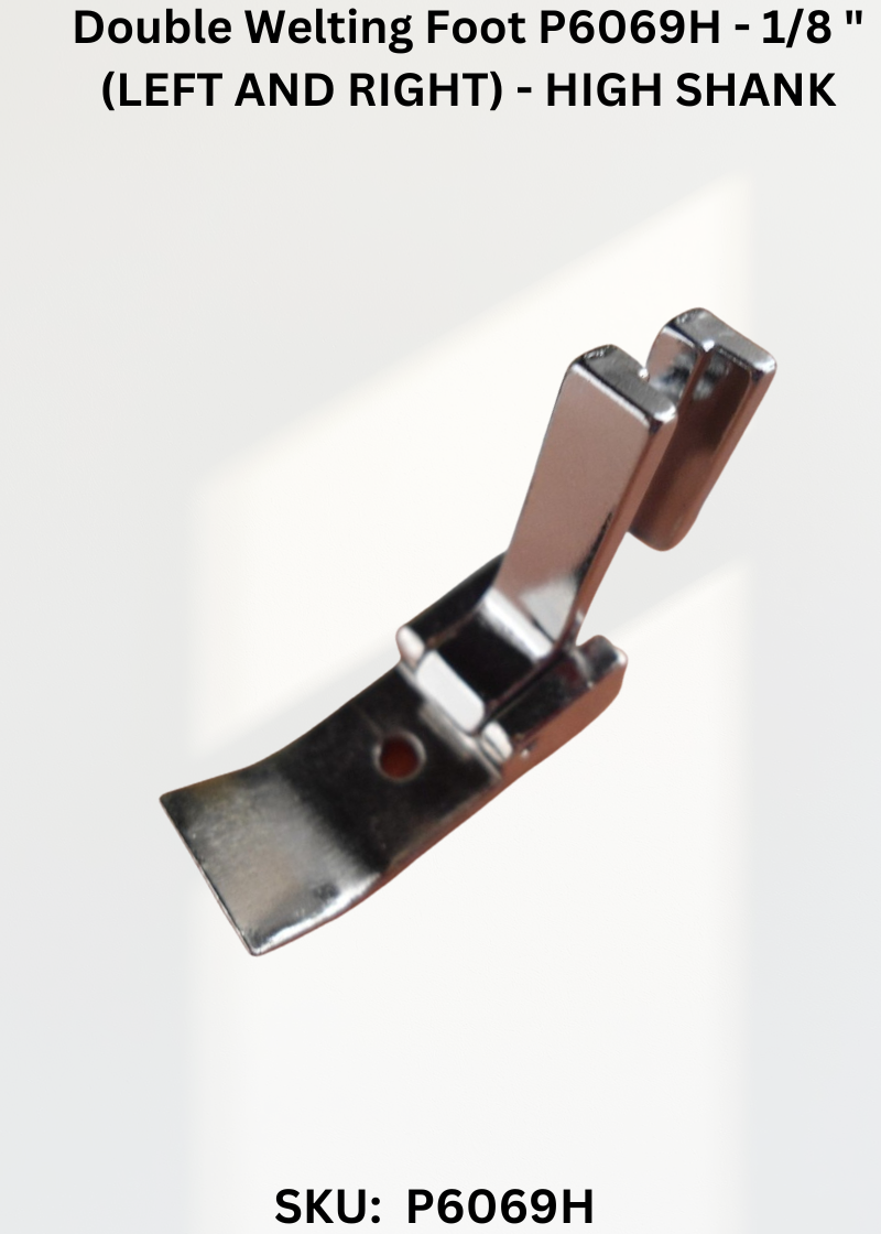 Double Welting Foot - 1/8 " (LEFT AND RIGHT) - HIGH SHANK