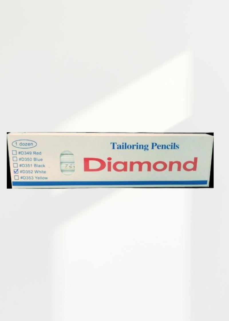 Dozen White Tailr Pencil - Universal D352