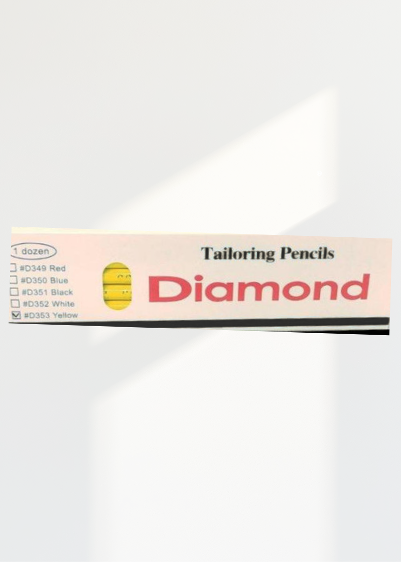 Dozen Yellow Design Pencil - Universal D243