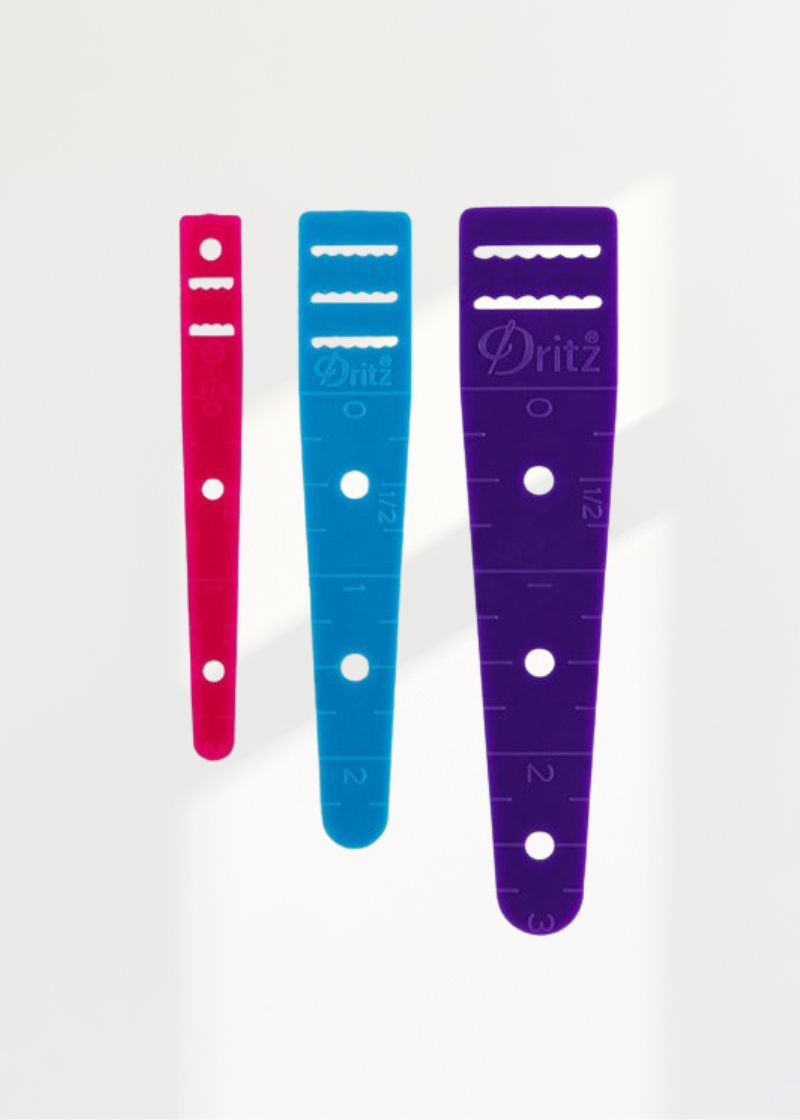 Dritz 3/Pack Elastic Threaders - 1/4", 1/2", 3/4"