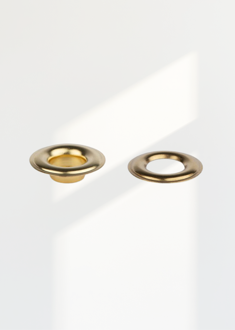 Dritz Standard Grommets - 3/8" - Size 2 - 8 Sets/Pack - Gold