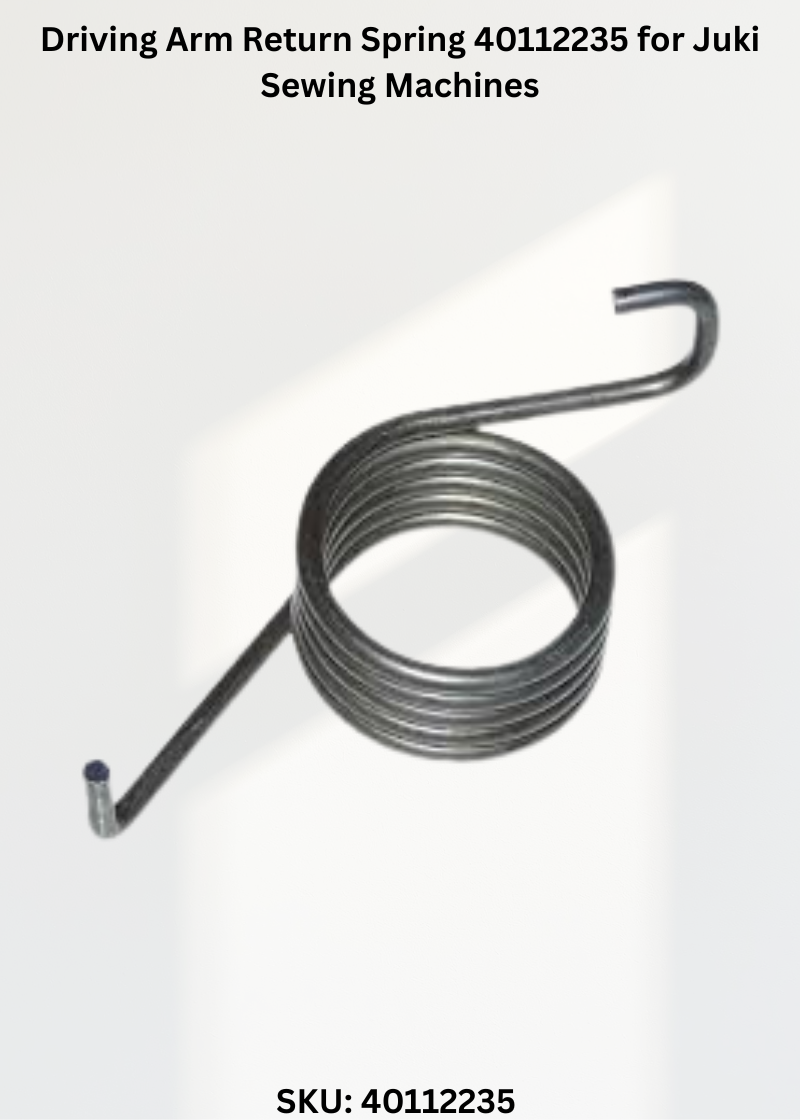 Driving Arm Return Spring 40112235 for Juki Sewing Machines