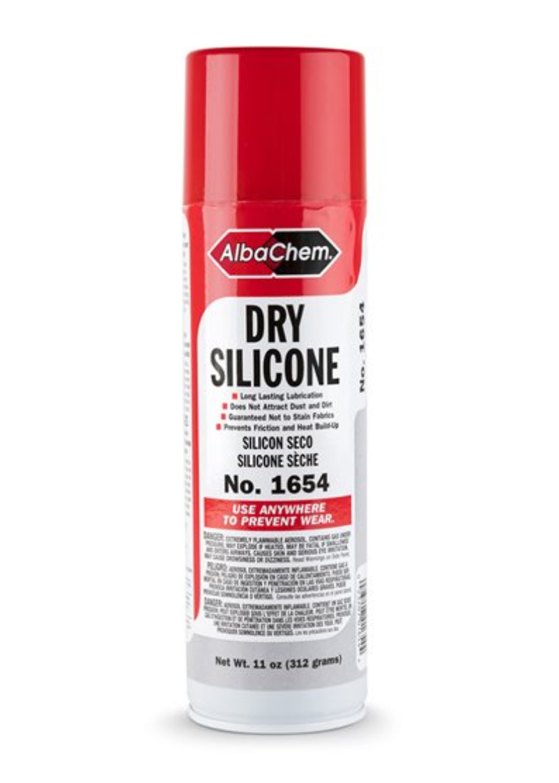 11 oz Dry Silicone Spray Non-Staining Lubricant Sewing Machines Fabric