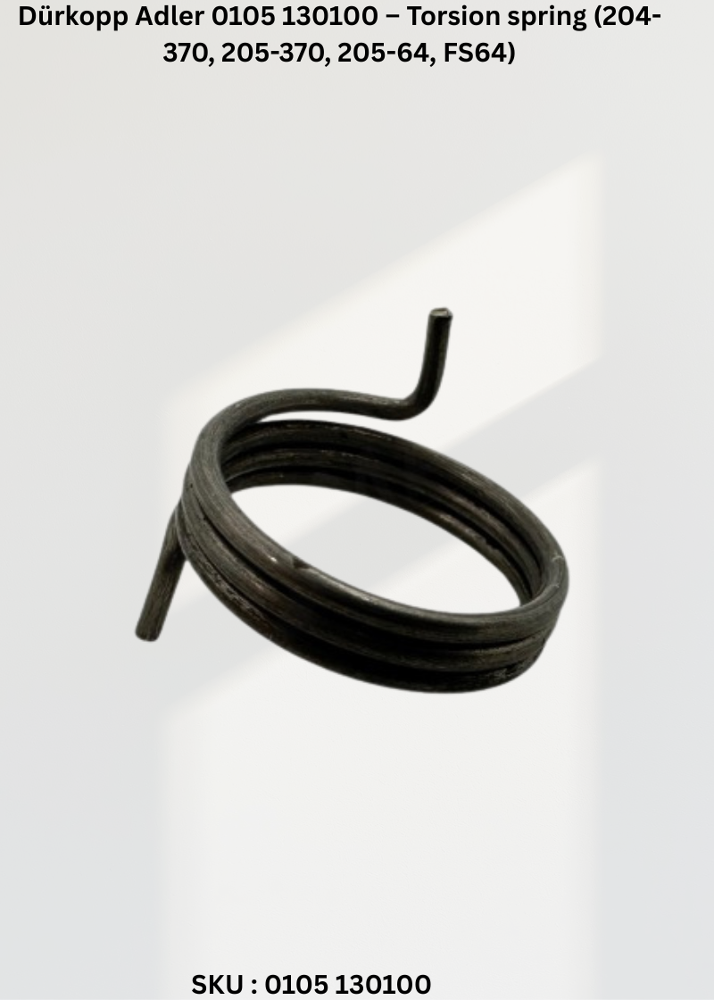 Dürkopp Adler 0105 130100 – Torsion spring (204-370, 205-370, 205-64, FS64)