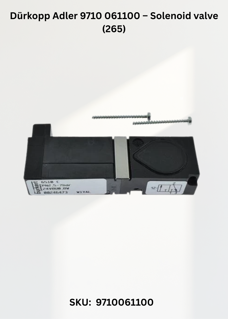 Dürkopp Adler 9710 061100 – Solenoid valve (265)