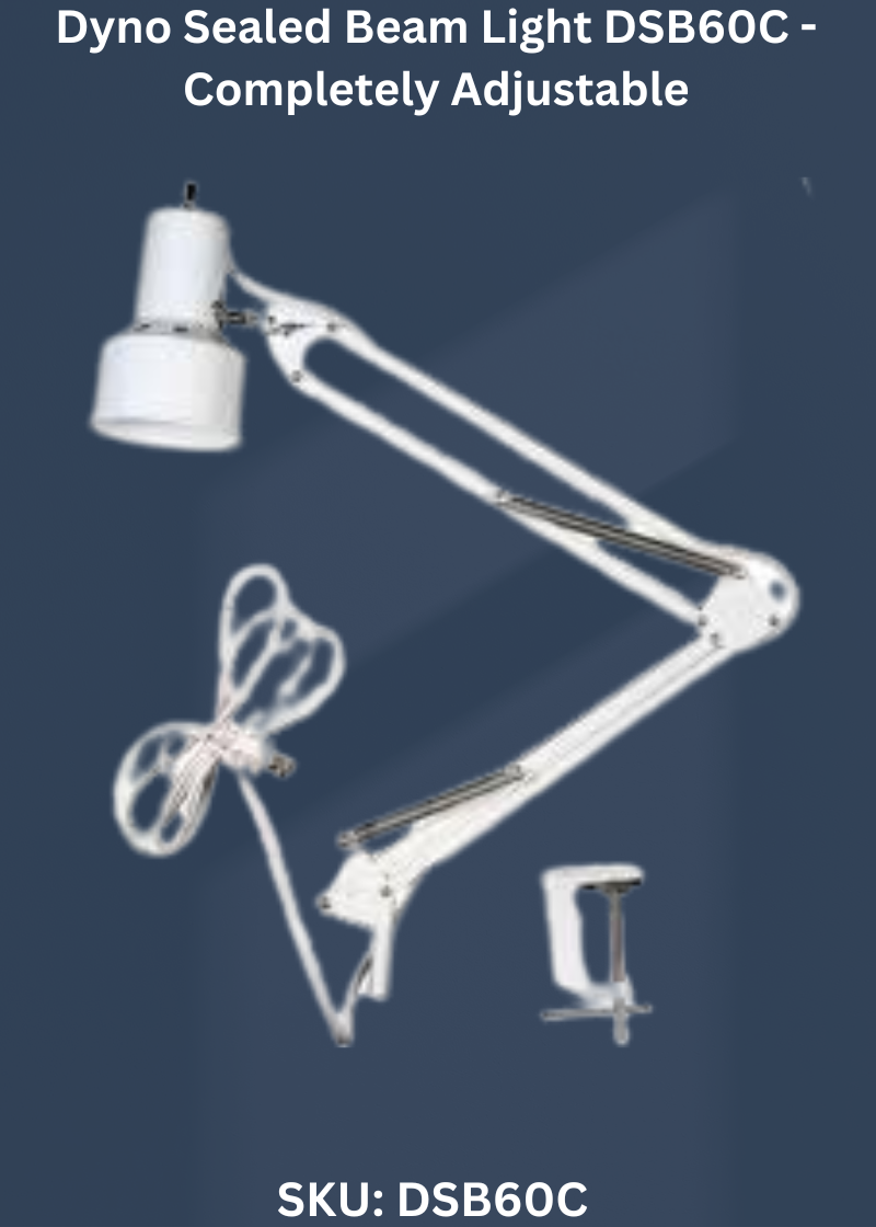 Dyno Sealed Beam Light-Completely Adjustable