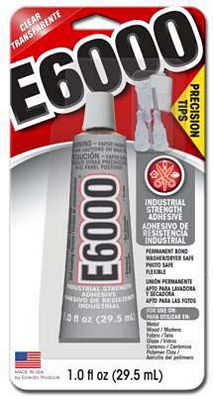 Amazing E6000 Glue E6000 1oz with Precision Tips
