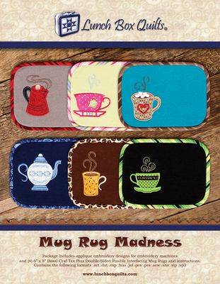 Lunch Box Quilts, LLC Mug Rug Madness