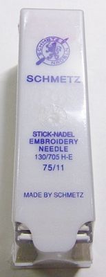 Schmetz Magazine Embroidery sz11/75 5-pack