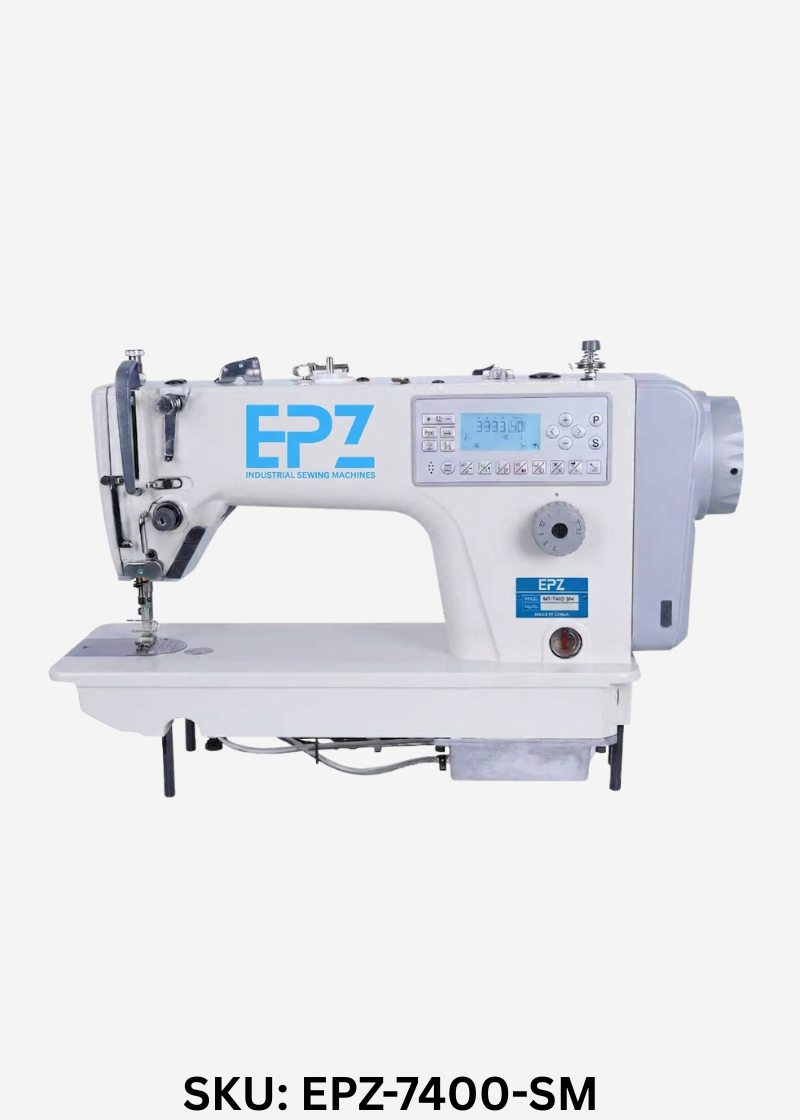 EPZ-7400-SM Computerized Single Needle Lockstitch Sewing Machine for Light to Medium Materials
