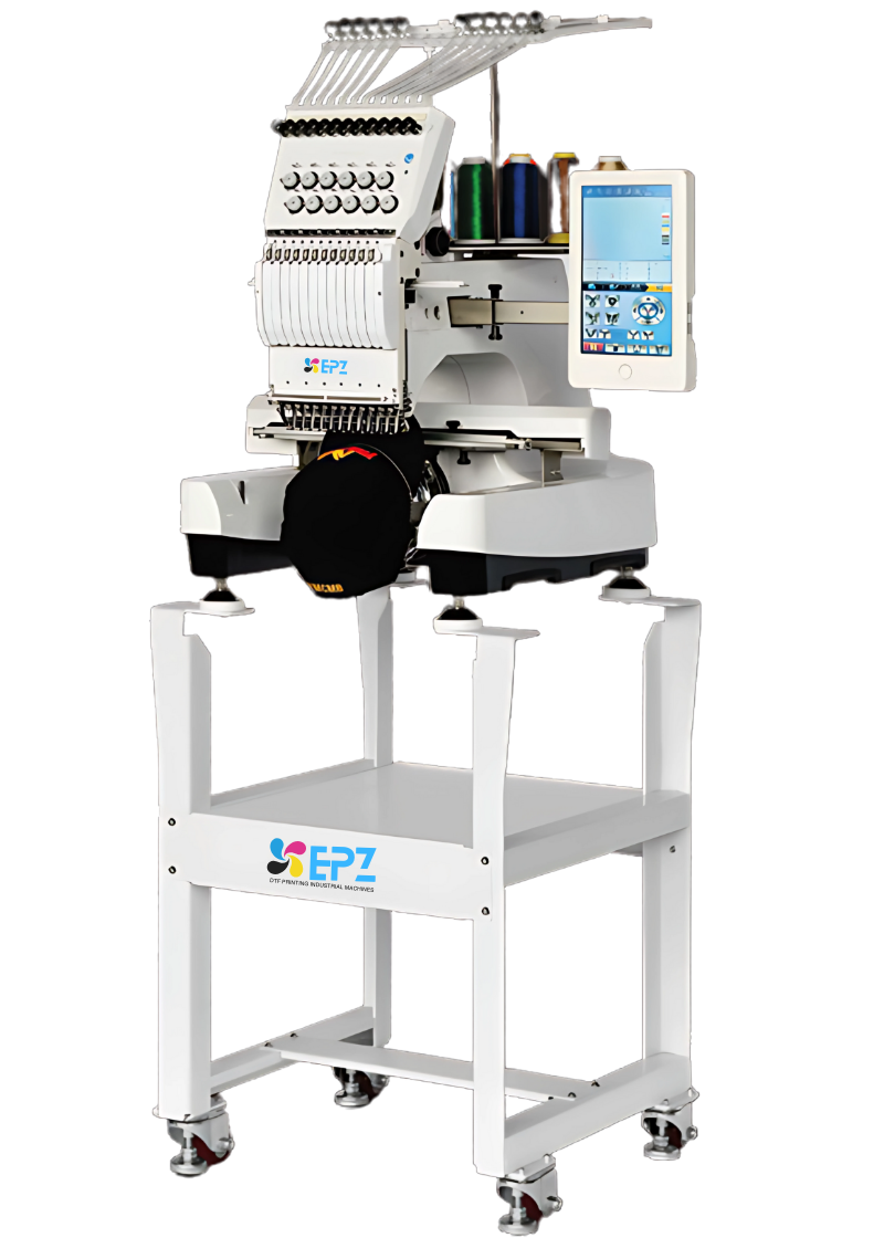 Single Head Embroidery Machines 12 Needles