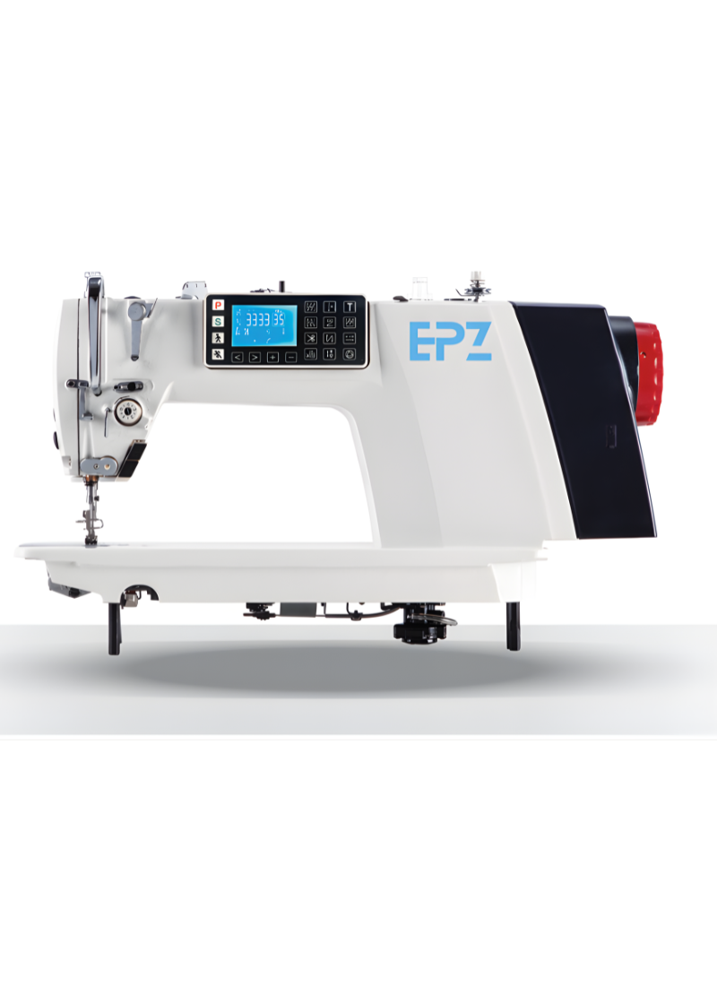 Light to Medium Integrated Computerized Single Stepping Motor Single  Needle Lockstitch Sewing Machine