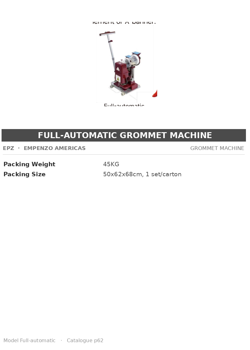 EPZ Full-Automatic Grommet Machine