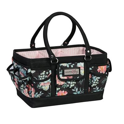 Everything Mary Deluxe Store & Tote Black & Floral