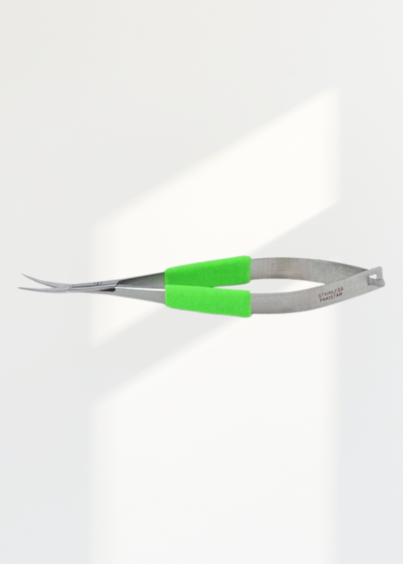 Easy Kut Spring Action Scissors W/ Foam Grips - 4 1/2"