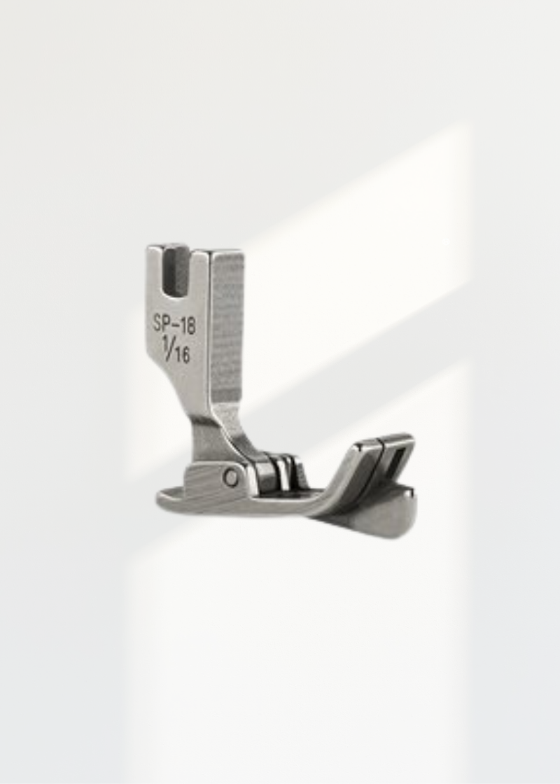 Edge Guide Hinged Presser Sewing Machine Foot - Right Foot (SP-18)