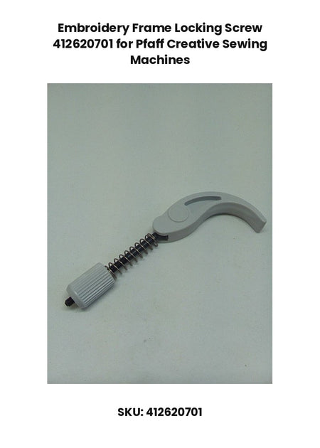 Embroidery Frame Locking Screw 412620701 for Pfaff Creative Sewing Machines