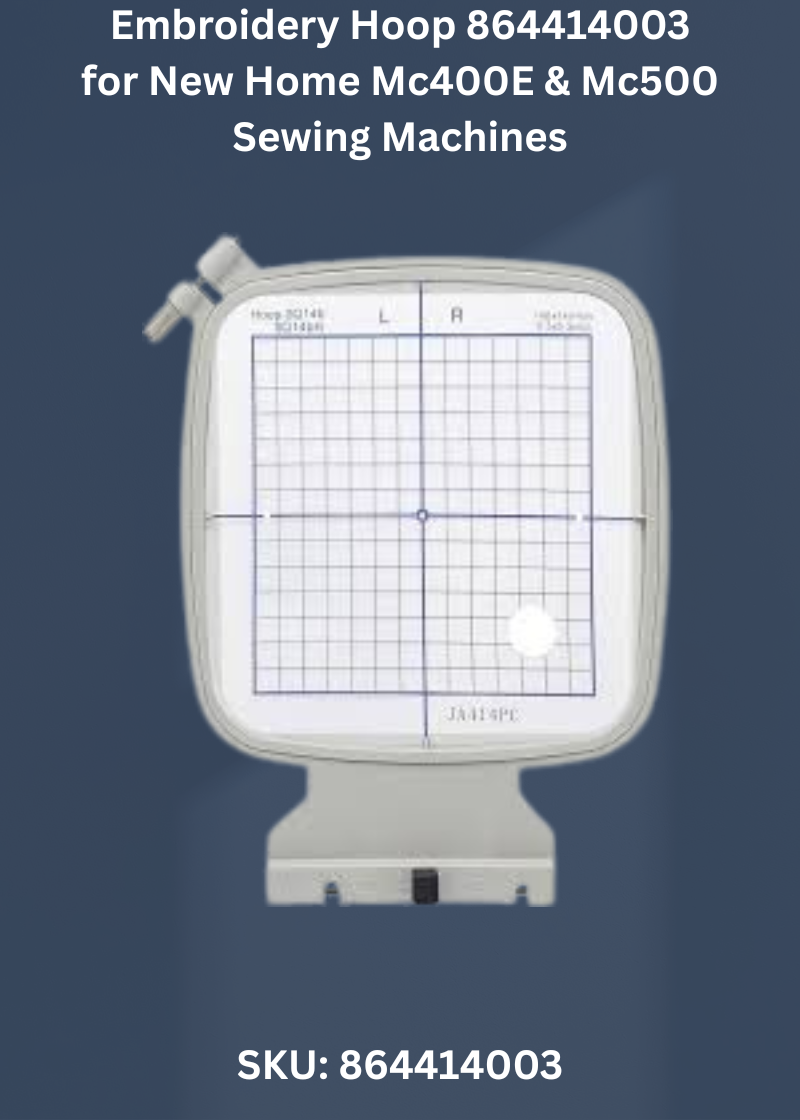Embroidery Hoop — Fits New Home MC400E, MC500