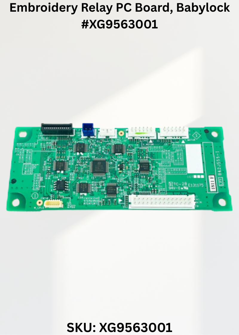 Embroidery Relay PC Board for Babylock XG9563001