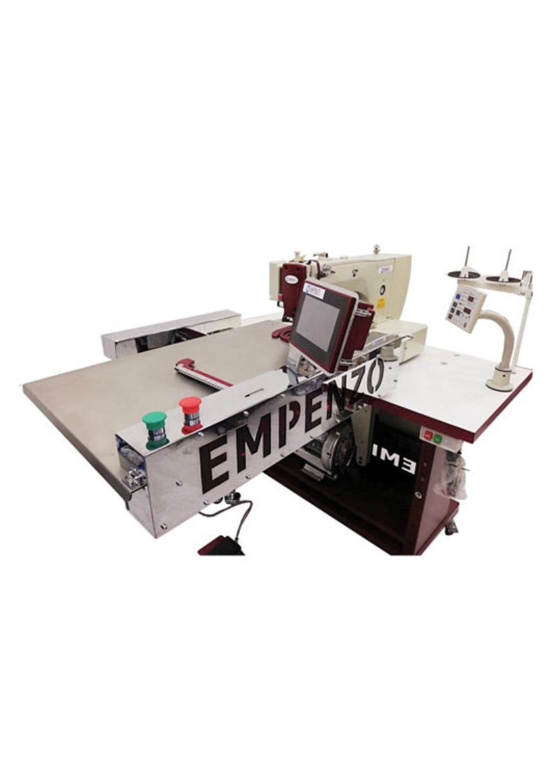 Empenzo Automatic J Stitch Machine for Pants & Zippers | 400 pcs/hr