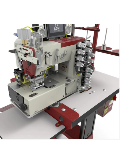 AGM Special Straight and Curved Waistband Automat Machine