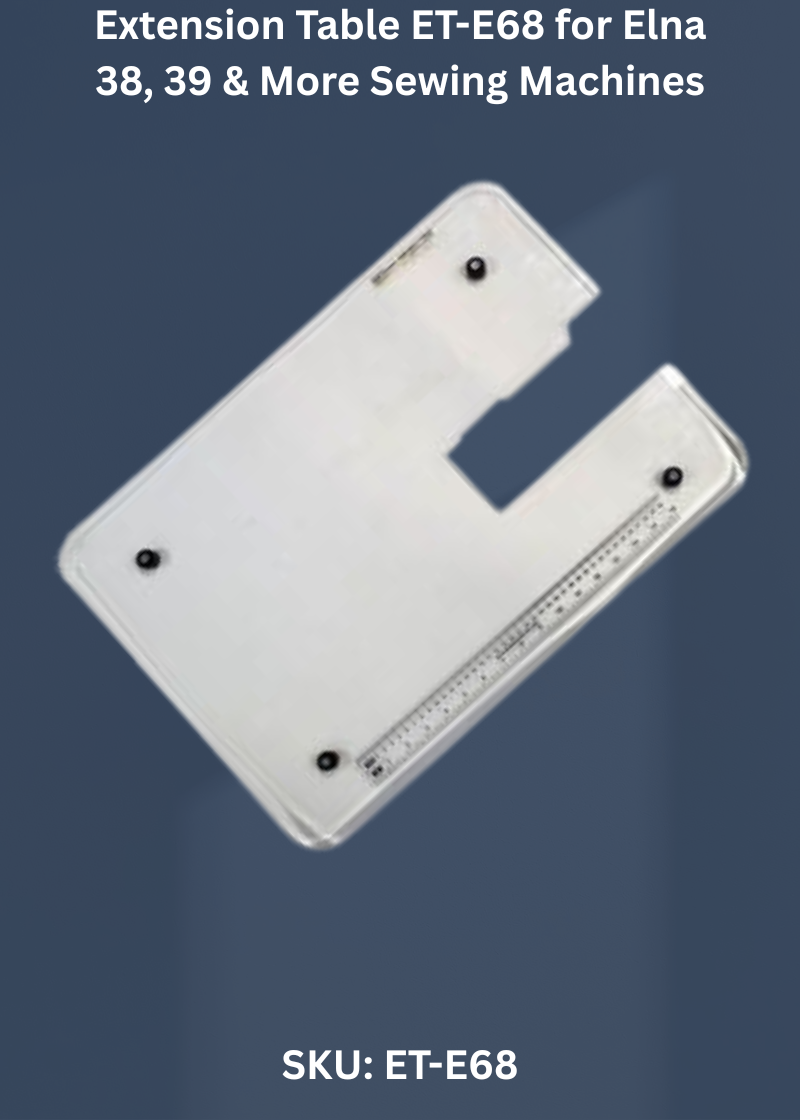 Extension Table ET-E68 for Elna 38, 39 & More Sewing Machines