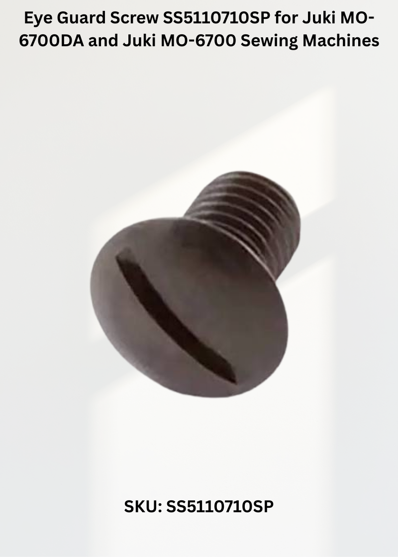 Eye Guard Screw SS5110710SP for Juki MO-6700DA and Juki MO-6700 Sewing Machines