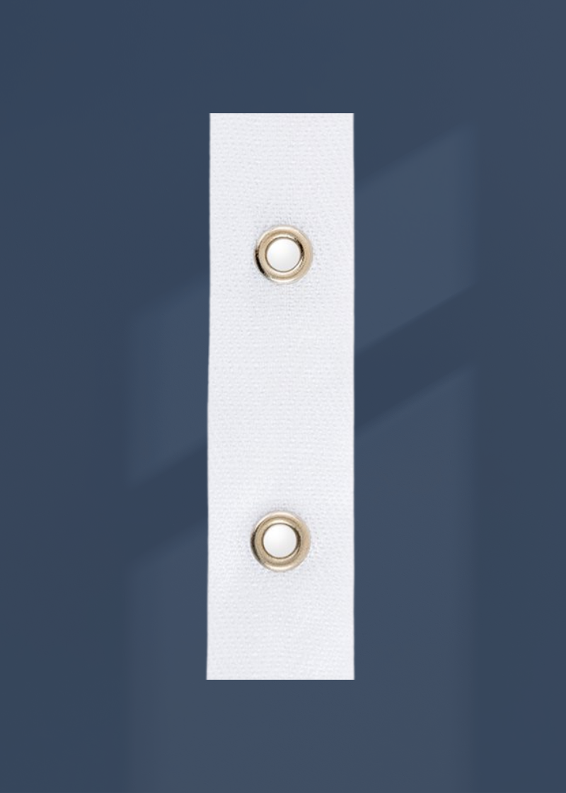 Eyelet Tape - 100% Cotton - 3/4" X 5 Yds. - White