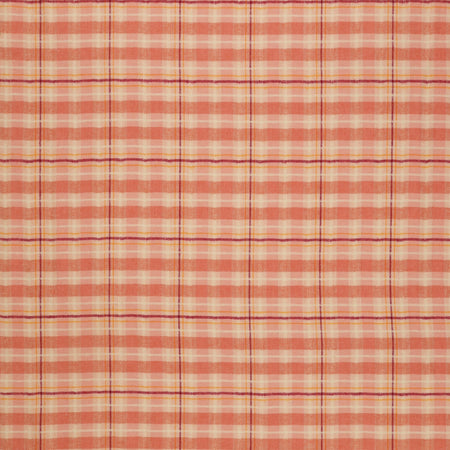 Highlands Flannel Fabric Collection - Dobby Check Plaid Primrose