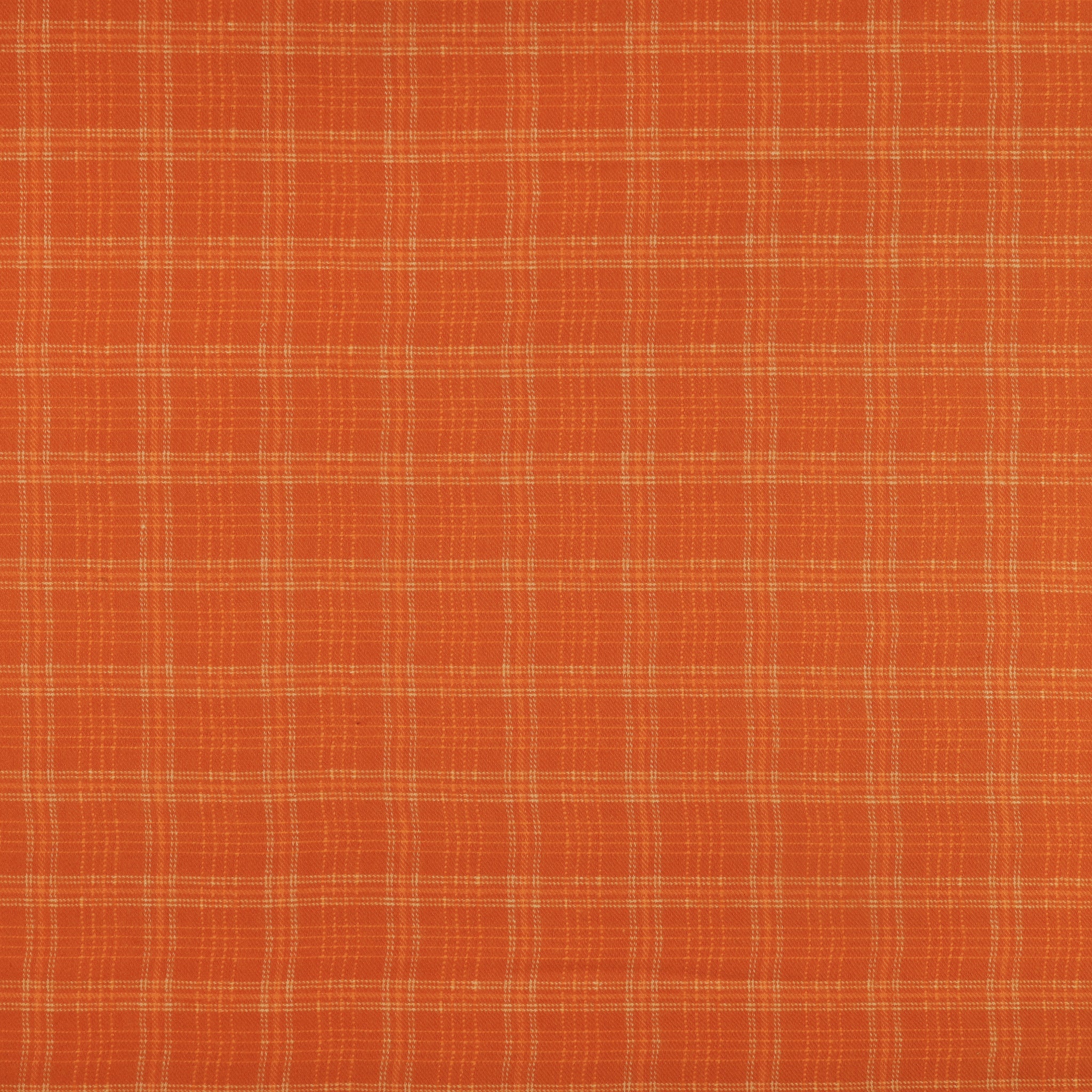 Highlands Flannel Fabric Collection - Dobby Crosshatch Plaid Spice