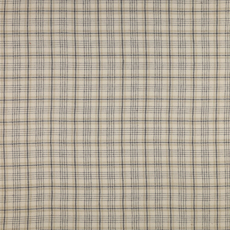 Highlands Flannel Fabric Collection - Dobby Crosshatch Plaid Oatmilk