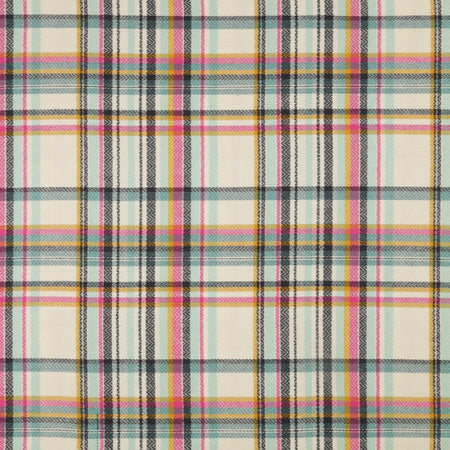 Highlands Flannel Fabric Collection - Herringbone Sketch Plaid Tealberry