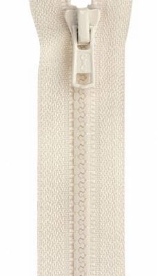 Coats & Clark Separating Zipper 22", Natural