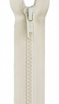Coats & Clark Separating Sport Zipper-26" Polyester, Natural