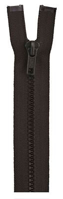 Coats & Clark Separating Sport Zipper26"Polyester,Cloister Brown